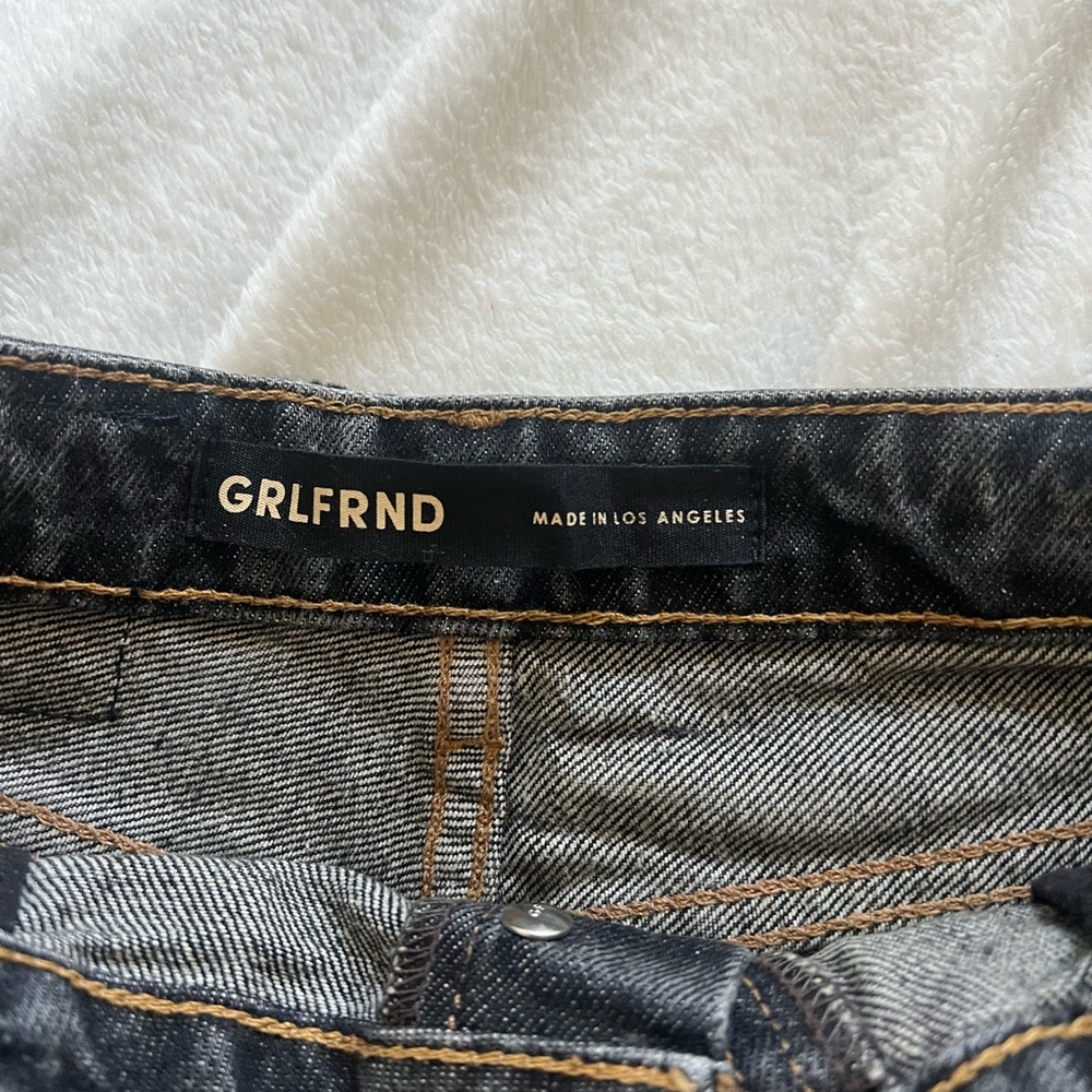 GRLFRND Helena High Rise a cut Off Shorts - 24 - Picture 3 of 6
